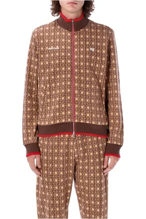 WALES BONNER Uomo, Felpe, Marrone, M, new