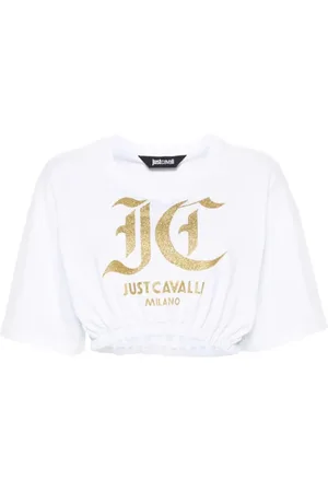 Roberto Cavalli Donna, Top, Bianco, M, new