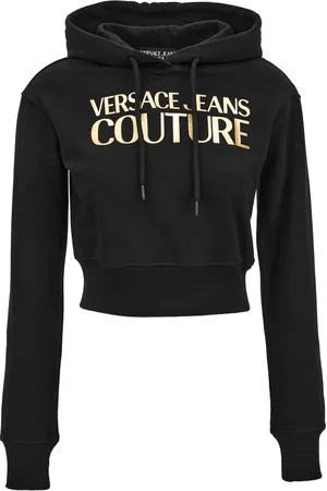 VERSACE Donna, Felpe, Nero, L, new