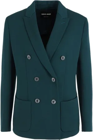 Giorgio Armani Donna, Giacche, Verde, M, new