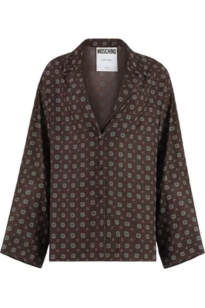 Moschino Donna, Camicette , Marrone, M, new