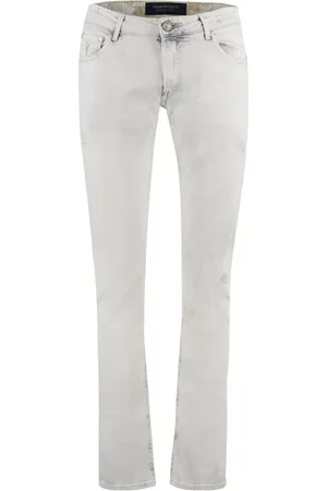 Hand Picked Uomo, Jeans, Grigio, W34, new