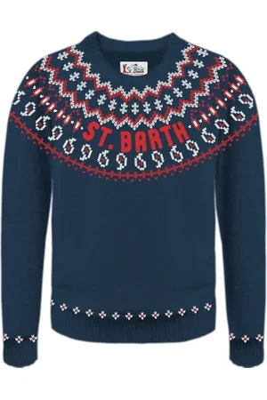 MC2 SAINT BARTH Uomo, Maglie, Blu, L, new