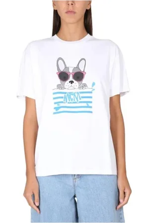 MCM Uomo, Top, Bianco, M, new