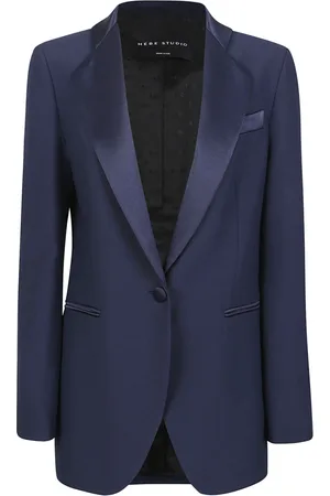 HEBE STUDIO Donna, Giacche, Blu, M, new