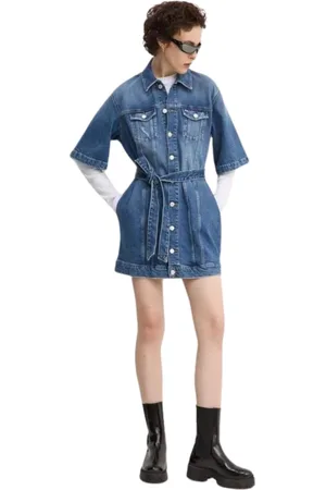 Tommy Hilfiger Donna, Abiti, Blu, S, new
