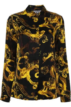 VERSACE Donna, Camicette , Multicolore, 3Xs, new