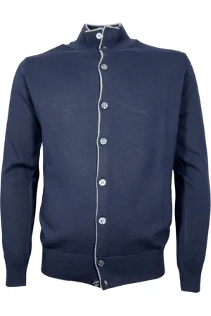 CASHMERE COMPANY Uomo, Maglie, Blu, L, new