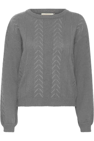 Cream Donna, Maglie, Grigio, M, new