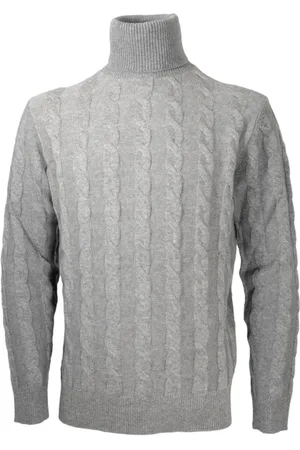 CASHMERE COMPANY Uomo, Maglie, Grigio, M, new