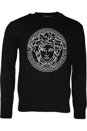 VERSACE Uomo, Maglie, Nero, L, new