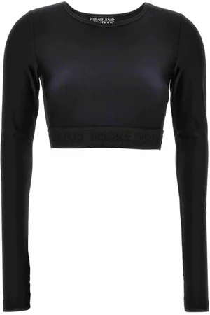 VERSACE Donna, Top, Nero, L, new