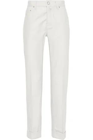 Jacob Cohen Uomo, Pantaloni, Bianco, W34, new