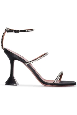 Amina Muaddi Donna, Scarpe, Nero, 36 EU, new
