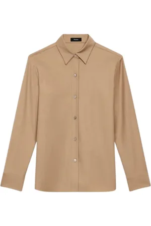 THEORY Donna, Camicette , Marrone, XS, new