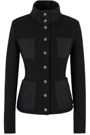 Giorgio Armani Donna, Giacche, Nero, M, new
