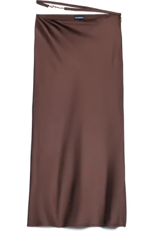 Jacquemus Donna, Gonne, Marrone, M, new