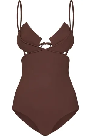 Nensi Dojaka Donna, Costumi da bagno, Marrone, L, new