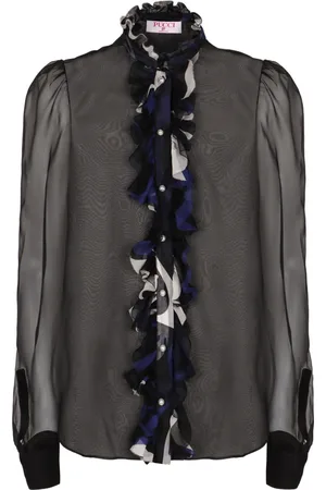 Emilio Pucci Donna, Camicette , Nero, M, new