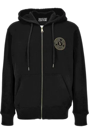 VERSACE Uomo, Felpe, Nero, S, new