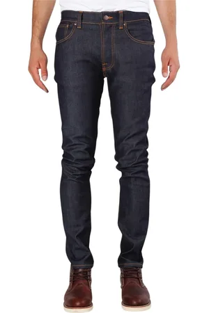 Nudie Jeans Uomo, Jeans, Blu, W31 L32, new