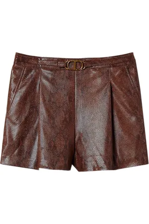 Twin-Set Donna, Pantaloncini, Marrone, S, new