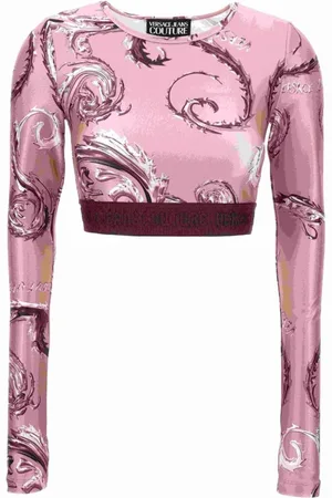 VERSACE Donna, Top, Rosa, 3Xs, new