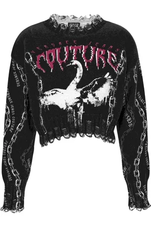 VERSACE Donna, Maglie, Nero, L, new