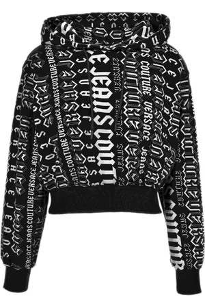 VERSACE Donna, Felpe, Nero, 2Xs, new