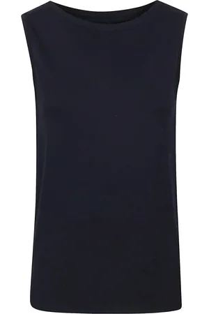 Majestic Donna, Top, Blu, M, new