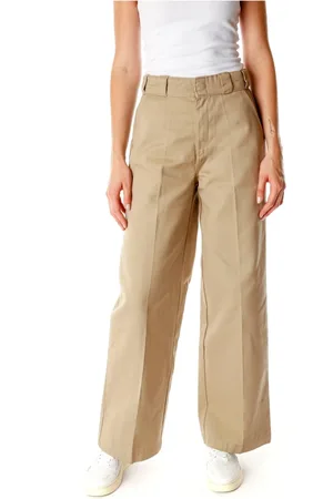 Dickies Donna, Pantaloni, Verde, W27, new