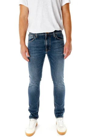 Nudie Jeans Uomo, Jeans, Blu, W29 L32, new