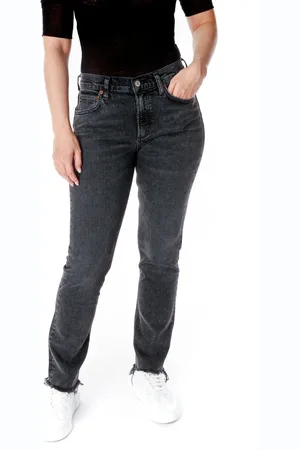 AGOLDE Donna, Jeans, Grigio, W30, new