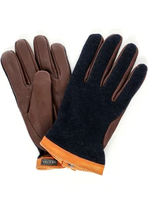Hestra Uomo, Accessori, Marrone, 7 IN, new