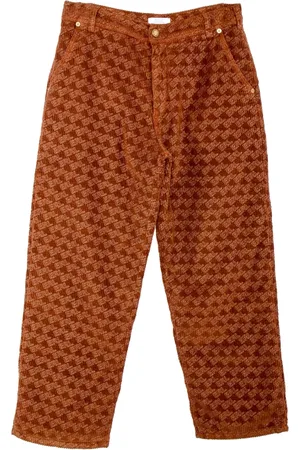 ERL Uomo, Pantaloni, Marrone, M, new
