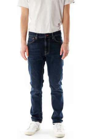 Nudie Jeans Uomo, Jeans, Blu, W33 L34, new