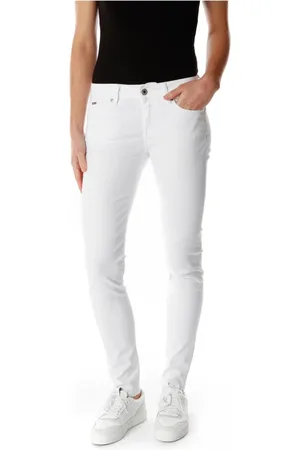 Pepe Jeans Donna, Pantaloni, Bianco, W24 L30, new