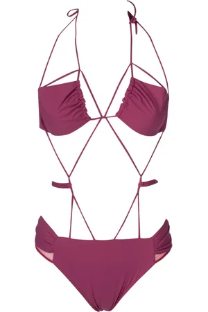 Nensi Dojaka Donna, Costumi da bagno, Viola, S, new