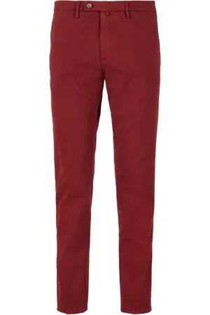 Gallo Uomo, Pantaloni, Rosso, S, new