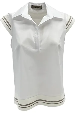 D.EXTERIOR Donna, Top, Bianco, S, new