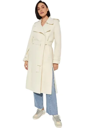 Harris Wharf London Donna, Cappotti, Bianco, M, new