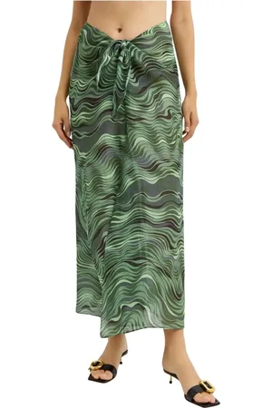 Cult Gaia Donna, Costumi da bagno, Verde, S, new