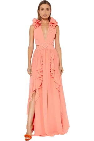 PATBO Donna, Abiti, Arancione, L, new