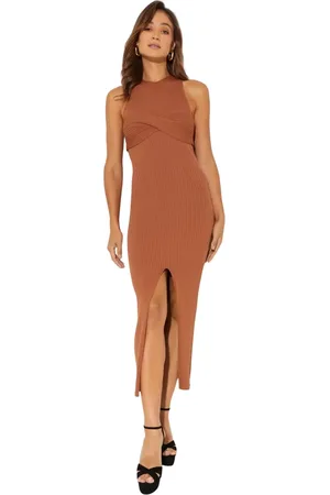 Nanushka Donna, Abiti, Marrone, M, new