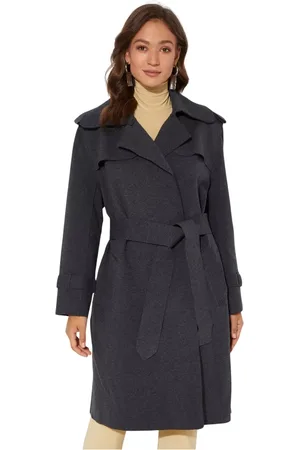 Norma Kamali Donna, Cappotti, Grigio, L, new