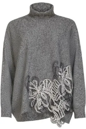D.EXTERIOR Donna, Maglie, Grigio, L, new