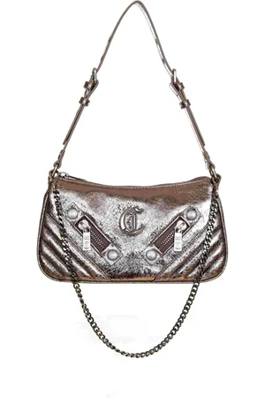Roberto Cavalli Donna, Borse, Grigio, Taglia unica, new