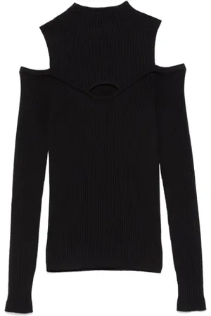 D.EXTERIOR Donna, Top, Nero, S, new
