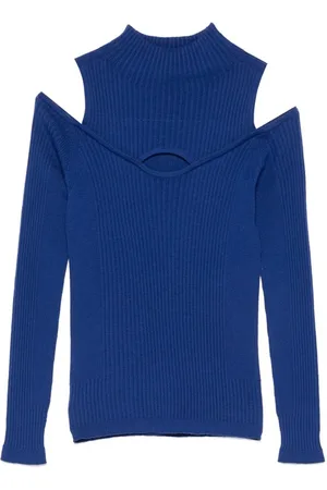 D.EXTERIOR Donna, Top, Blu, S, new