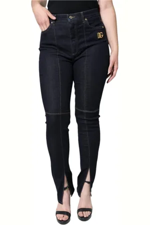 Dolce & Gabbana Donna, Jeans, Nero, L, new